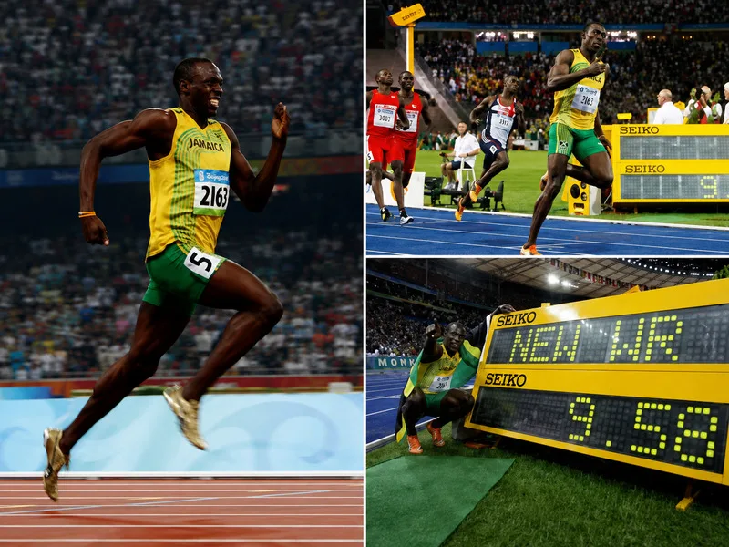 Usain Bolt là người chạy nhanh nhất thế giới, huyền thoại chạy nước rút Jamaica đang giữ kỷ lục 100m và 200m
