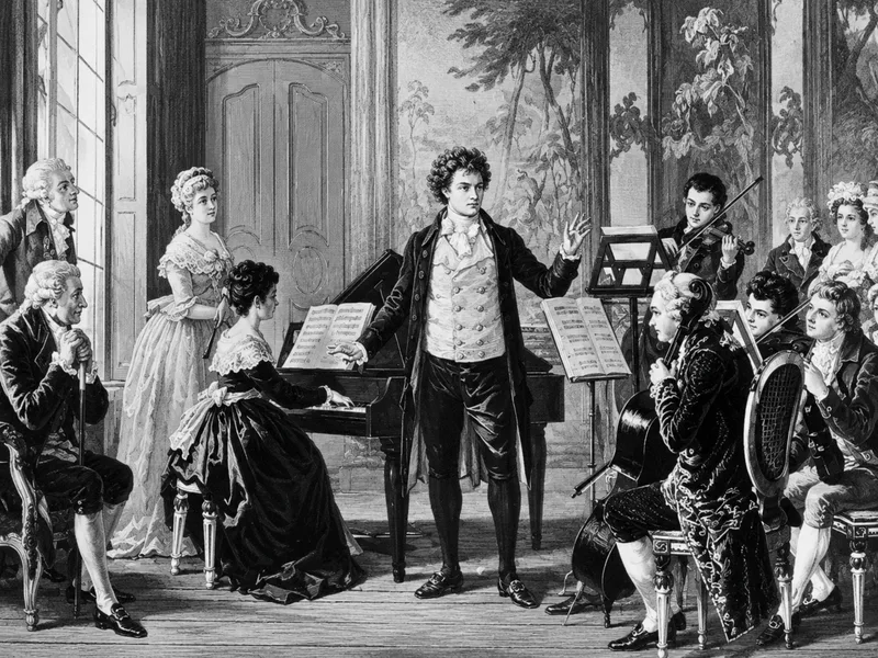 Beethoven tạo cầu nối giữa thời kỳ Classical và Romantic với nhiều bản giao hưởng nổi tiếng